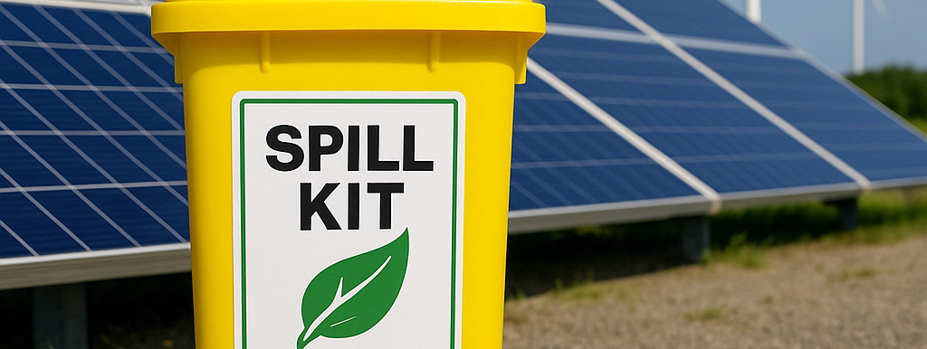 Using Spill Kits and Absorbents in Clean Energy Industries