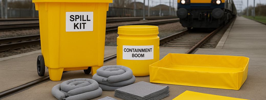 Fuel, Oil & Hydraulic Spill Management for Rail Infrastructure