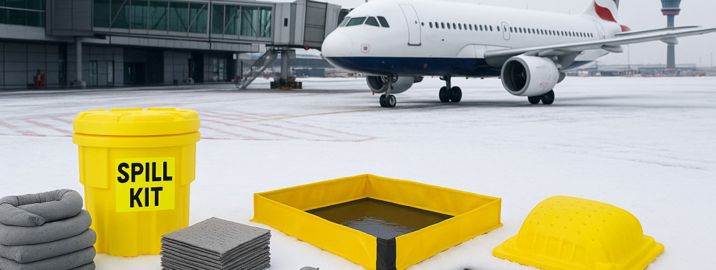 Airport De-icing Operations: Effective Spill Control Strategies