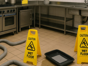 Commercial Kitchens After Hours: Tackling Chemical and Grease Spills