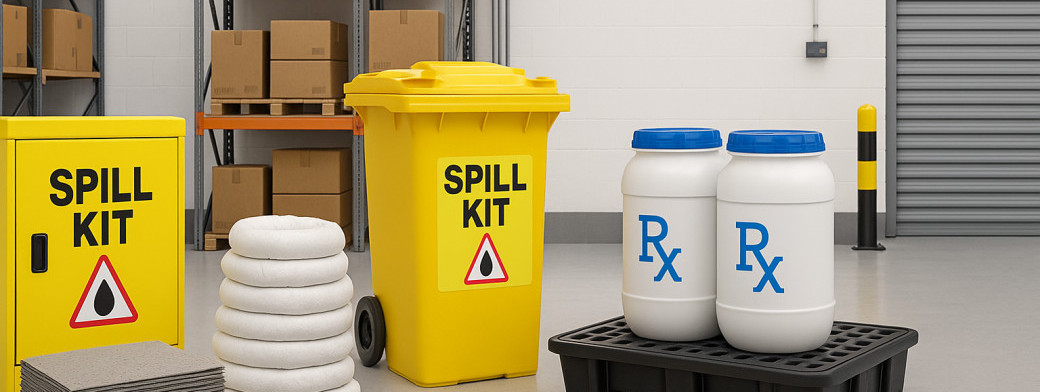Effective Spill Control in Pharmaceutical Warehousing & GDP Facilities