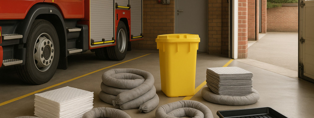 Essential Absorbents for Fire Station Appliance Bays: A Housekeeping Guide
