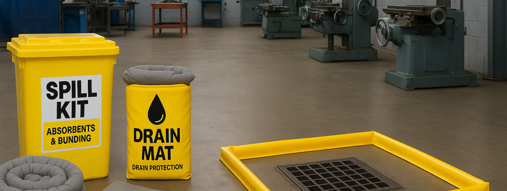 Gas Cylinder Stores & Welding Bays: Leak Prevention & Oil Containment