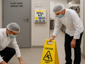 Kitchen Oils, Chemicals & Guest-Area Safety