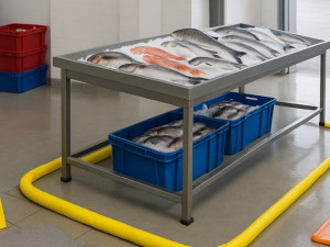 Managing Biofluids in Fish Markets: Safety, Clean-Up, and Prevention