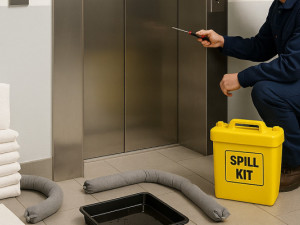 Managing Hydraulic Oil Leaks in Occupied Buildings: A Guide for Lift Contractors