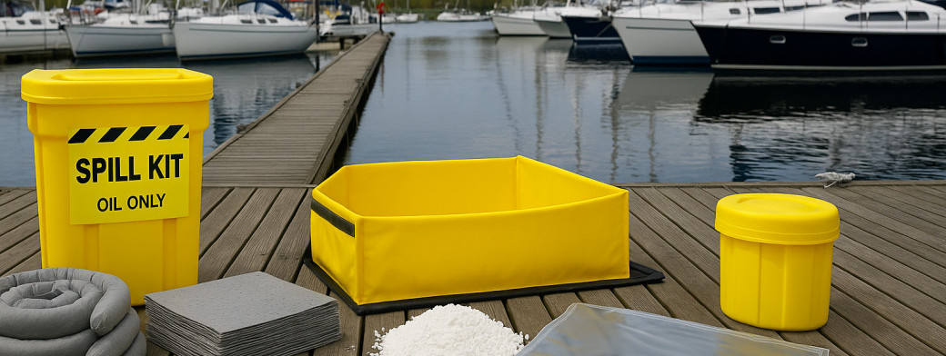Marina Workshops: Essential Absorbents for Boat and Engine Maintenance