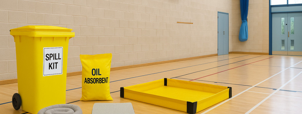 Preventing Slips from Spills in Schools and Community Sports Halls