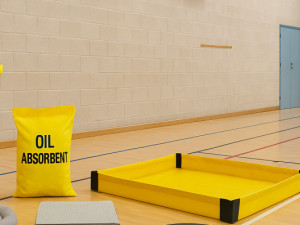Preventing Slips from Spills in Schools and Community Sports Halls