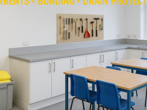 Safe Spill Management in School Design and Technology Rooms