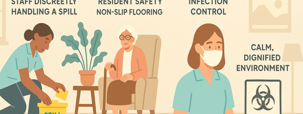 Spill Control in Care Homes: Safety, Dignity & Compliance