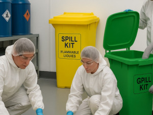 Spill Control in Cosmetics Manufacturing: Managing Oils, Fragrances and Pigments