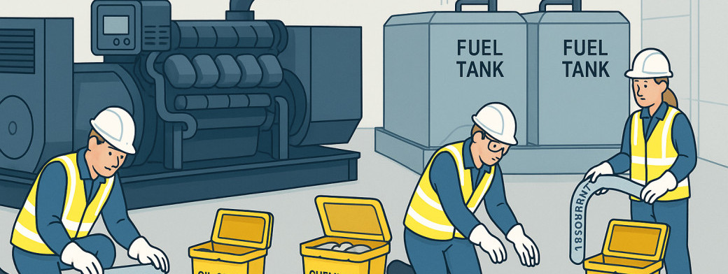 Spill Control in Data Centres: Managing Diesel & Electrolyte Hazards