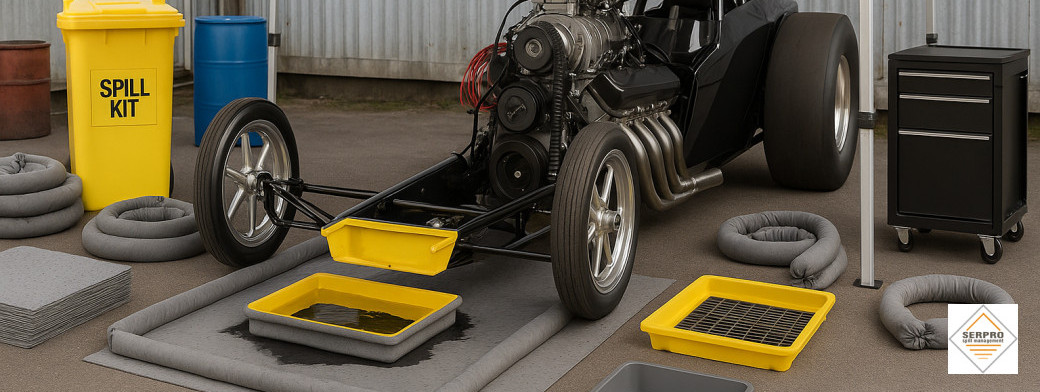 Spill Control in Drag Racing Paddocks: A Vital Guide