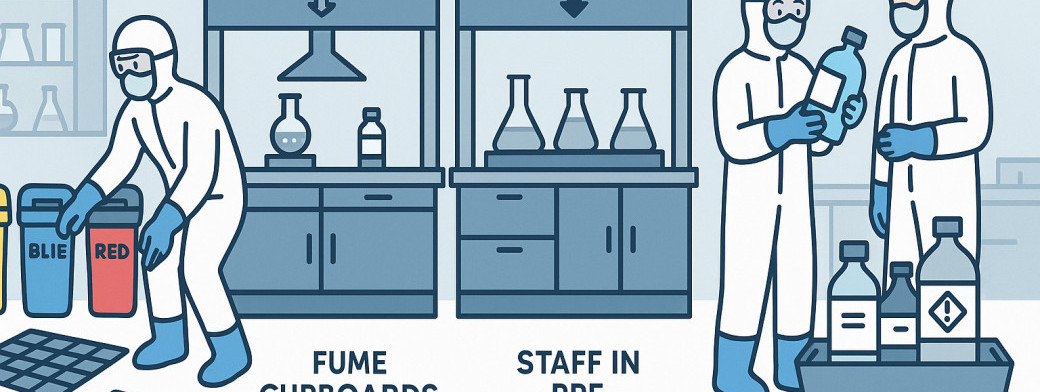Spill Control in Laboratories: Safe Management of Chemical and Biological Spills
