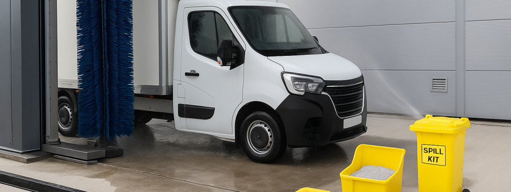 Preventing Contaminated Runoff from Wash Operations