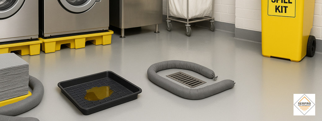 Spill Preparedness in Commercial Laundries: Managing Detergent and Dosing Line Risks