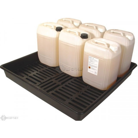 Showing image for 100 x 100cm Bunded Lab Drum Tray 100 x 100cm Bunded Lab Drum Tray image