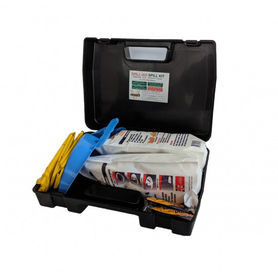 Showing image for 10 Litre Spill-Aid Kit in Hard Carry Case 10 Litre Spill-Aid Kit in Hard Carry Case Chemical Spill Kits image