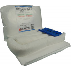 120 Litre Oil and Fuel Spill Kit with in Wheeled Bin with LW30 Granules 120 Litre Oil and Fuel Spill Kit with in Wheeled Bin with LW30 Granules