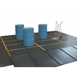 4 Drum Bunded Workfloor (YELLOW) 4 Drum Bunded Workfloor (YELLOW)