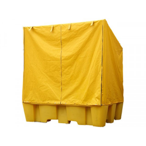 Showing image for Double IBC Spill Pallet with Framed Cover Double IBC Spill Pallet with Framed Cover image