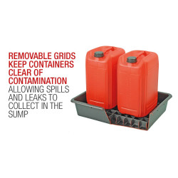 60 x 60cm Bunded Drum Tray