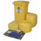 350 Litre Chemical Spill Kit in Wheeled Bin Chemical Spill Kits image