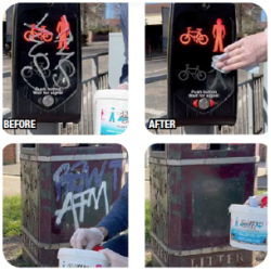 12 Tubs x 150 Wipers Graffiti Eaterz Wipes 12 Tubs x 150 Wipers Graffiti Eaterz Wipes