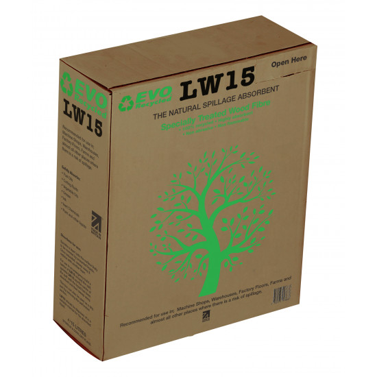 EVO-LW15 Wood Fibre Absorbent Box Loose EVO Wood Fibre image