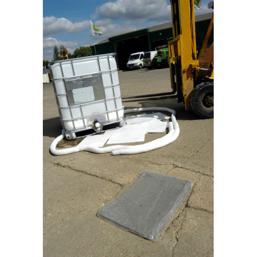 Showing image for 50 Litre Oil and Fuel Spill Kit in a Shoulder Bag With Drain Cover 50 Litre Oil and Fuel Spill Kit in a Shoulder Bag With Drain Cover Oil and Fuel Spill Kits image
