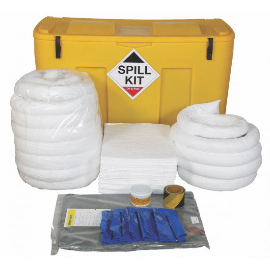 250 Litre Oil and Fuel Spill Kit in Mobile Locker image