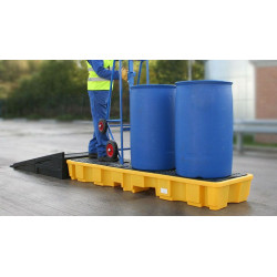 In-Line Spillpallet 4-Drum (YELLOW) In-Line Spillpallet 4-Drum (YELLOW)