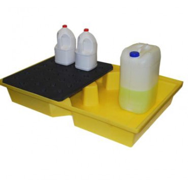 119.5 x 79.5 Spill Tray with 104ltr capacity Gridded Drip Trays image