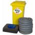 125 Litre General Purpose Spill Kit in Wheeled Bin