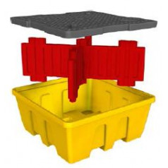 Low Profile Single IBC Containment Bund (YELLOW)