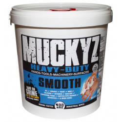 8 x 400 wipe XL Bulk Tub Muckyz® Smooth Industrial Wipes 8 x 400 wipe XL Bulk Tub Muckyz® Smooth Industrial Wipes