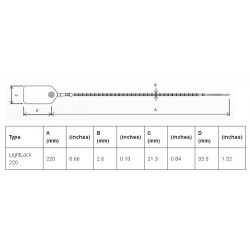 LightLock - Custom Printed Tamper Proof Security Tags