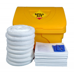 240 Litre Oil and Fuel Spill Kit in Static Locker