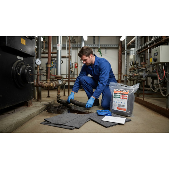 Showing image for 10 Litre Plant Room Spill Kit General Purpose 10 Litre Plant Room Spill Kit General Purpose image