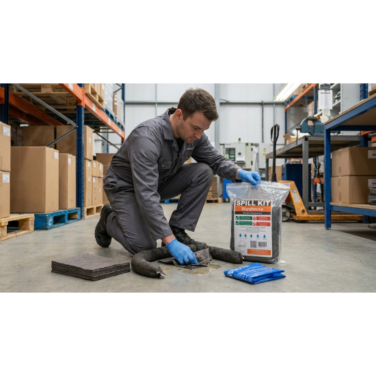 10 Litre Warehouse Spill Response Kit General Purpose image