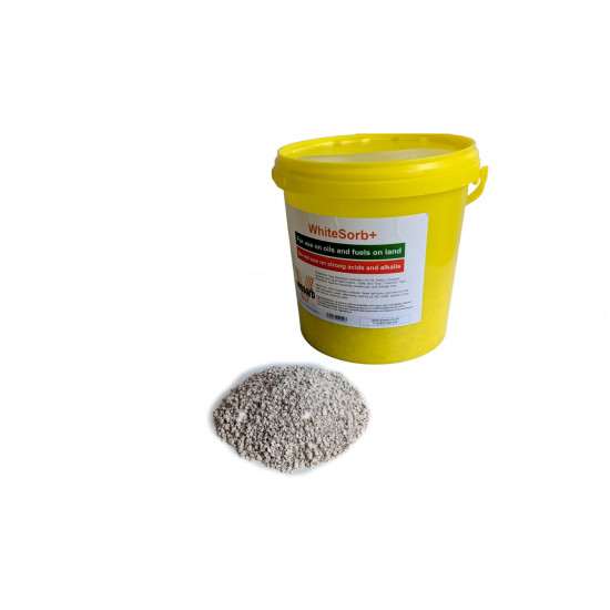 WhiteSorb+ 5Litre in Yellow Bin Loose Clay Granules image