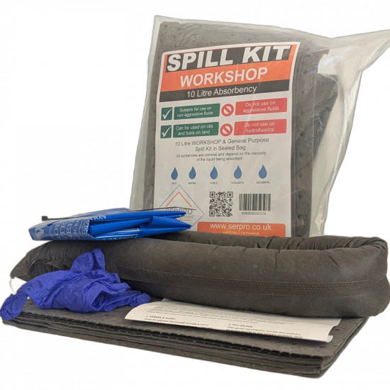 10 Litre Workshop Spill Kit General Purpose image