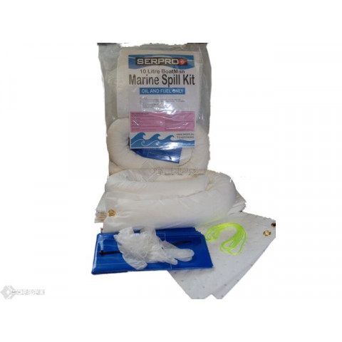 Showing image for 10 Litre BoatMan Marine Oil and Fuel Spill Kit 10 Litre BoatMan Marine Oil and Fuel Spill Kit image