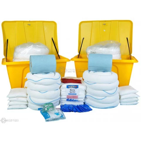 1200 Litre Fuel Station Marine Oil Spill Kit