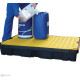 120 x 80cm 100 Litre Spill Tray with Removable Grid Gridded Drip Trays image