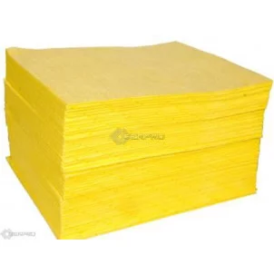 200 Single Weight Bonded Chemical Absorbent Pads Boxed