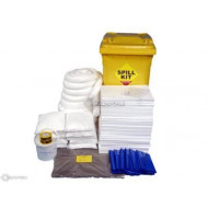 350 Litre Oil and Fuel Only Spill Kit in Wheeled Bin 350 Litre Oil and Fuel Only Spill Kit in Wheeled Bin