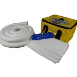 35 Litre Oil and Fuel Spill Kit in a Cube Carry Bag
