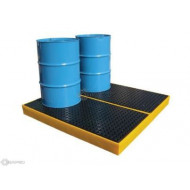4 Drum Bunded Workfloor (YELLOW) 4 Drum Bunded Workfloor (YELLOW)